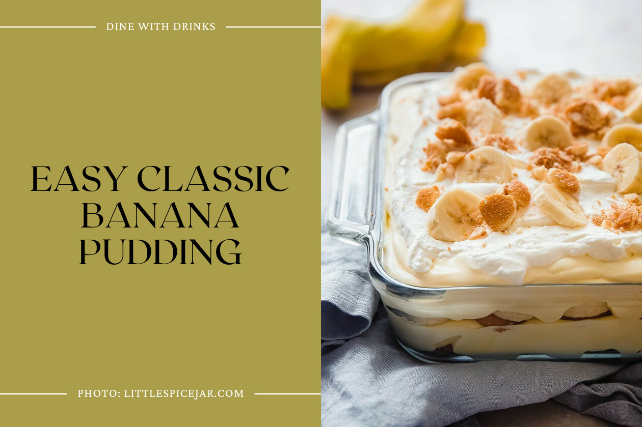 Easy Classic Banana Pudding