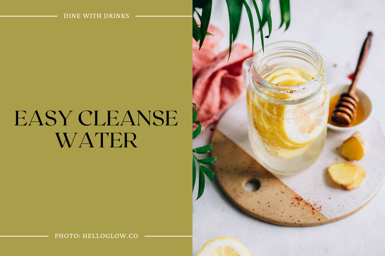 Easy Cleanse Water