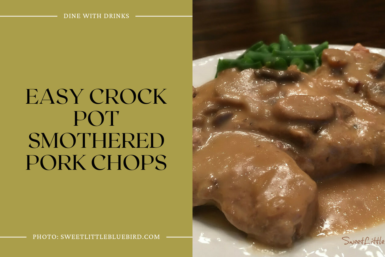 Easy Crock Pot Smothered Pork Chops