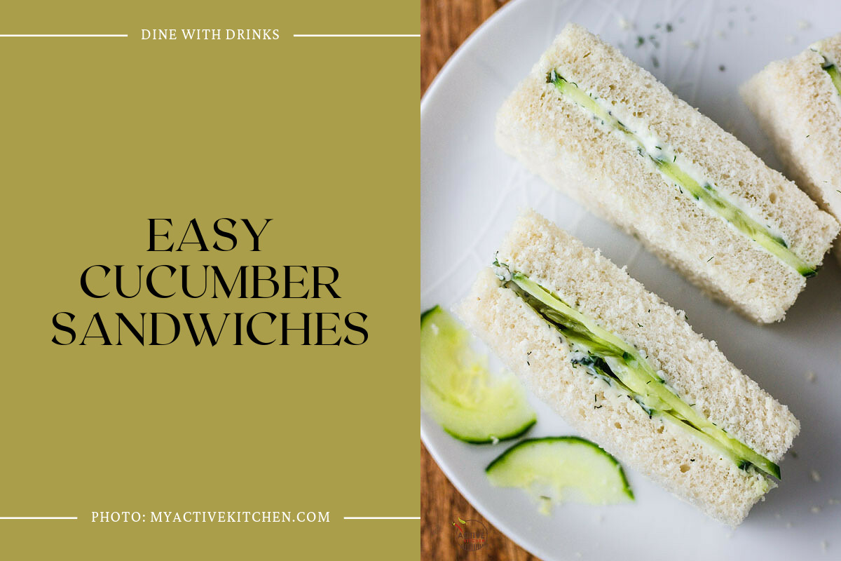 Easy Cucumber Sandwiches