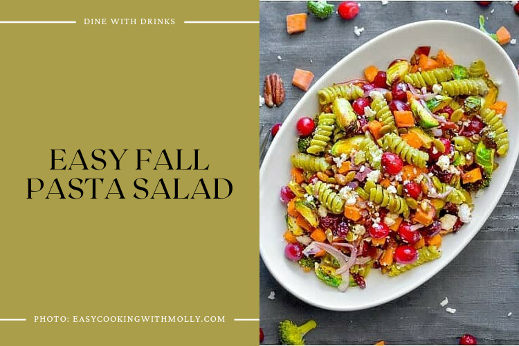 Easy Fall Pasta Salad