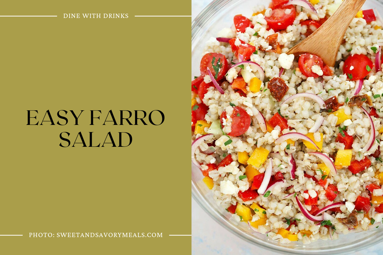 Easy Farro Salad