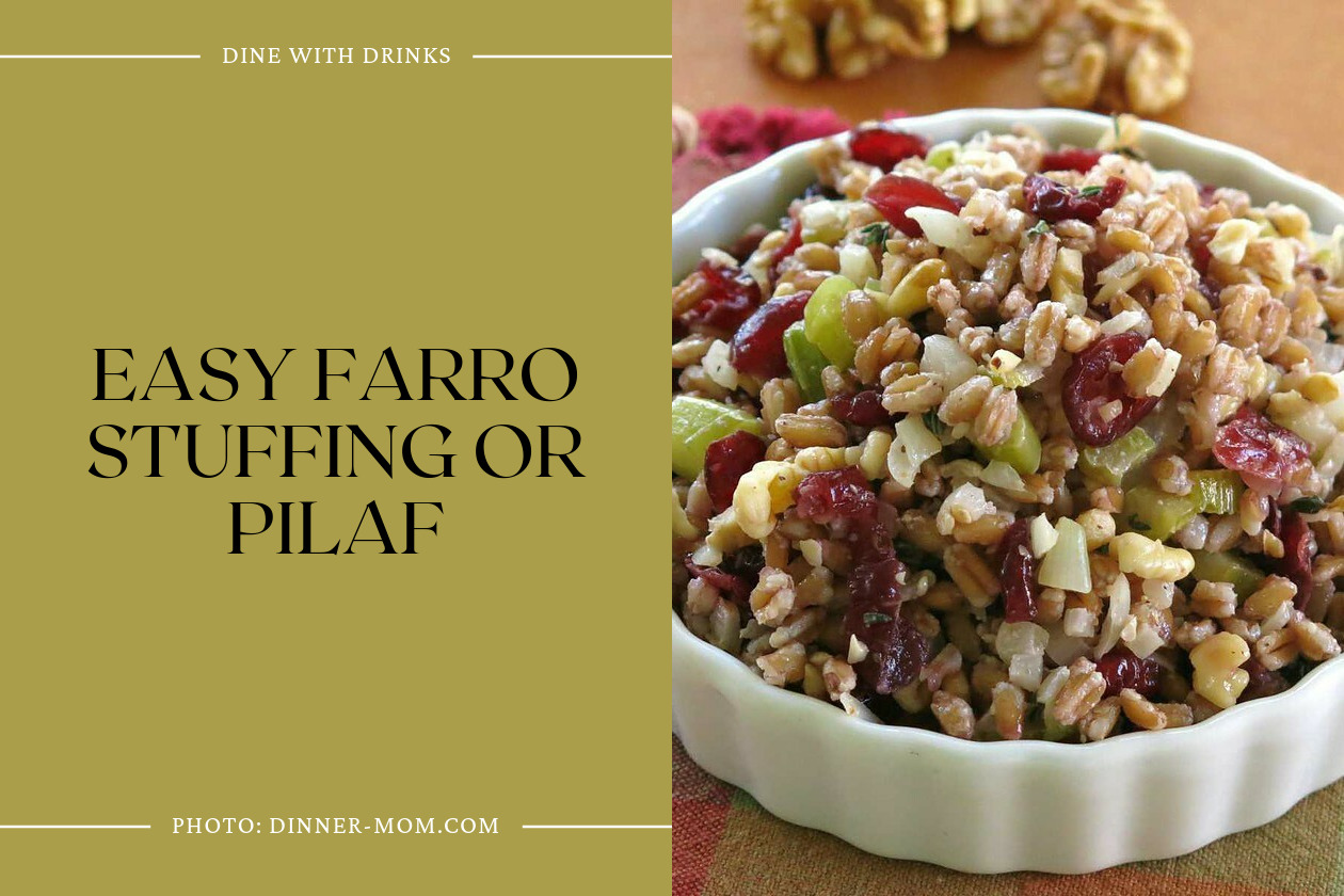 Easy Farro Stuffing Or Pilaf