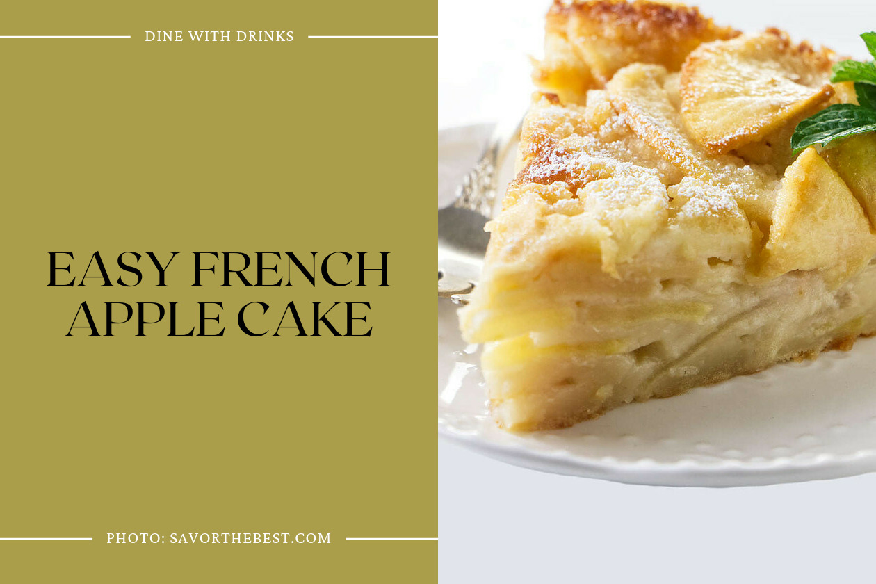 Easy French Apple Cake