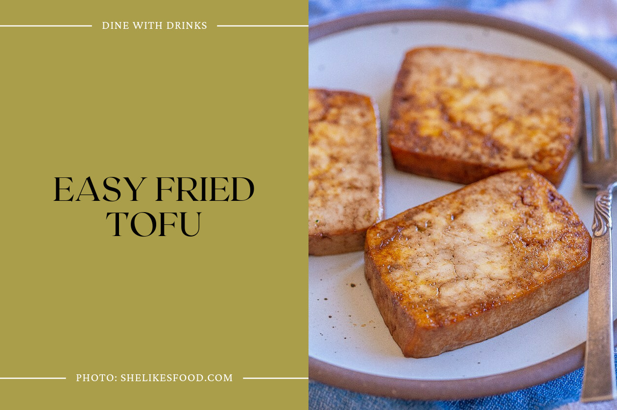 Easy Fried Tofu