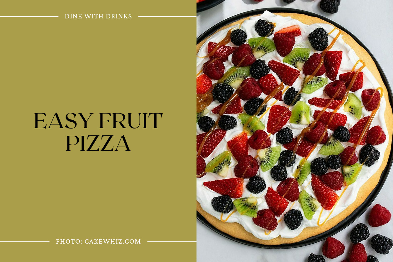 Easy Fruit Pizza