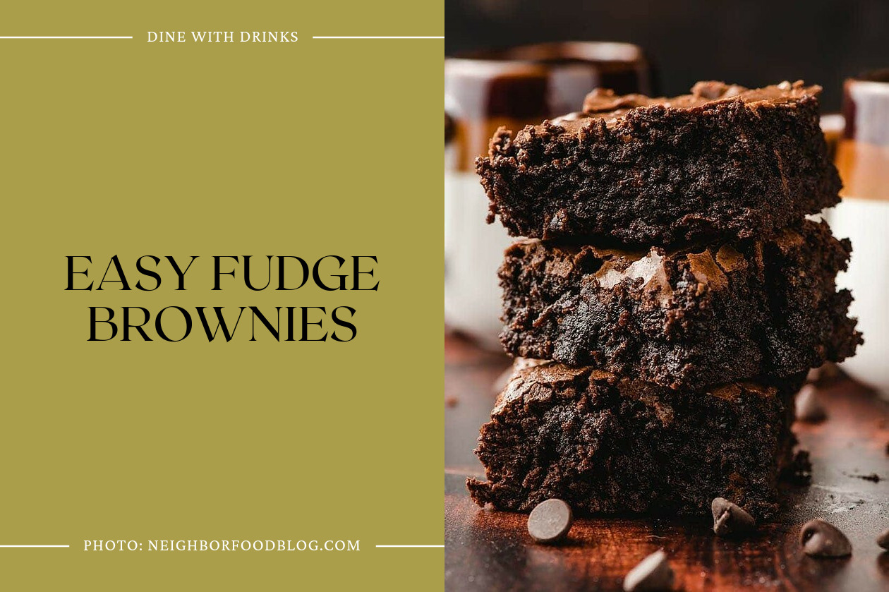 Easy Fudge Brownies
