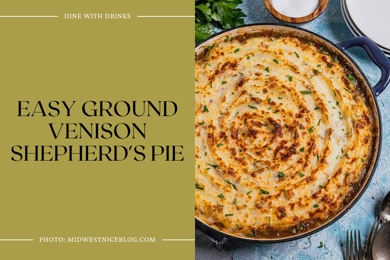 Easy Ground Venison Shepherd's Pie