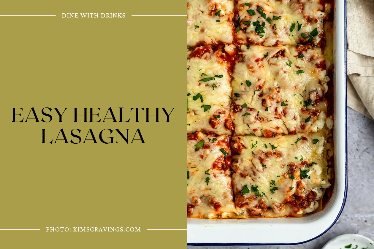 Easy Healthy Lasagna