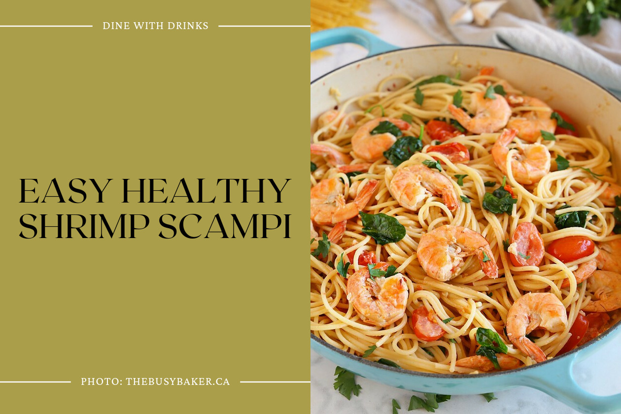 Easy Healthy Shrimp Scampi