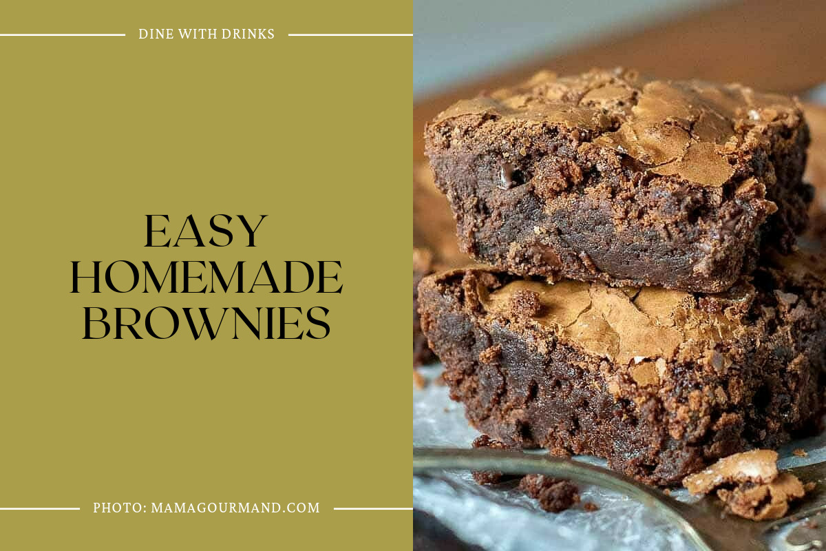 Easy Homemade Brownies