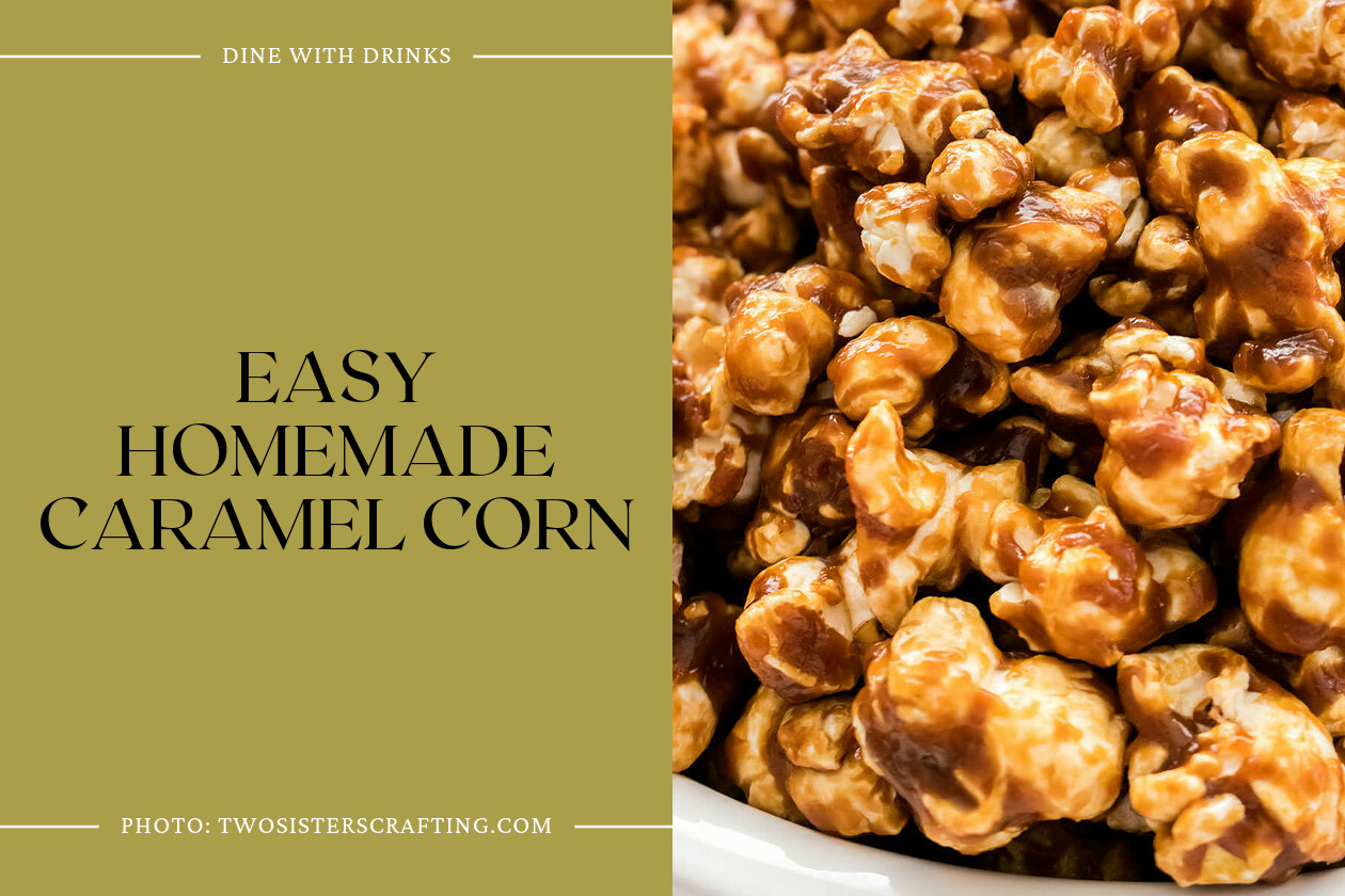 Easy Homemade Caramel Corn
