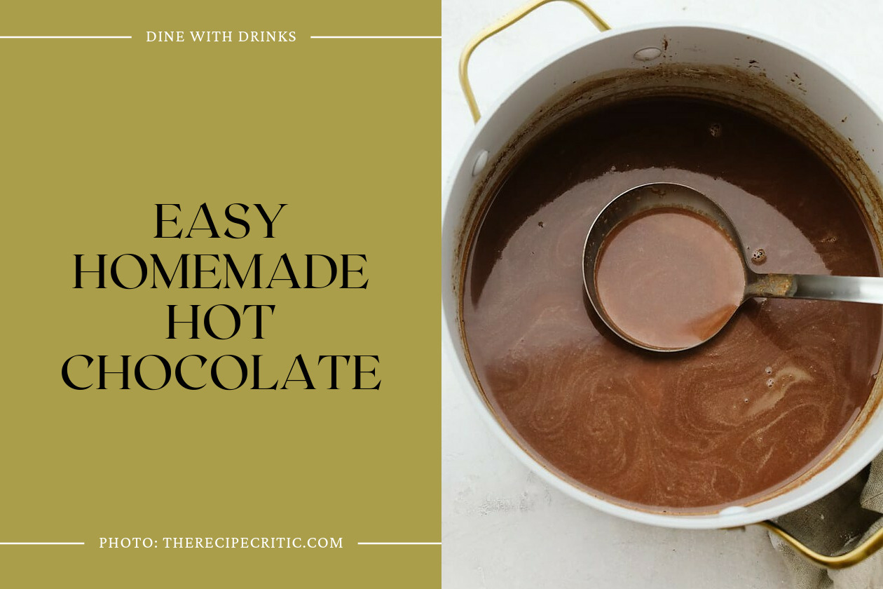 Easy Homemade Hot Chocolate