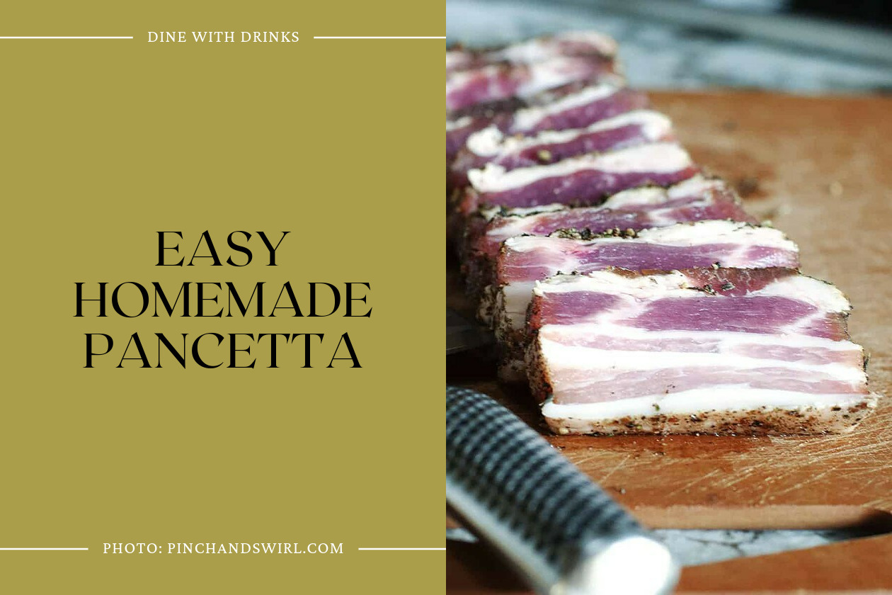 Easy Homemade Pancetta