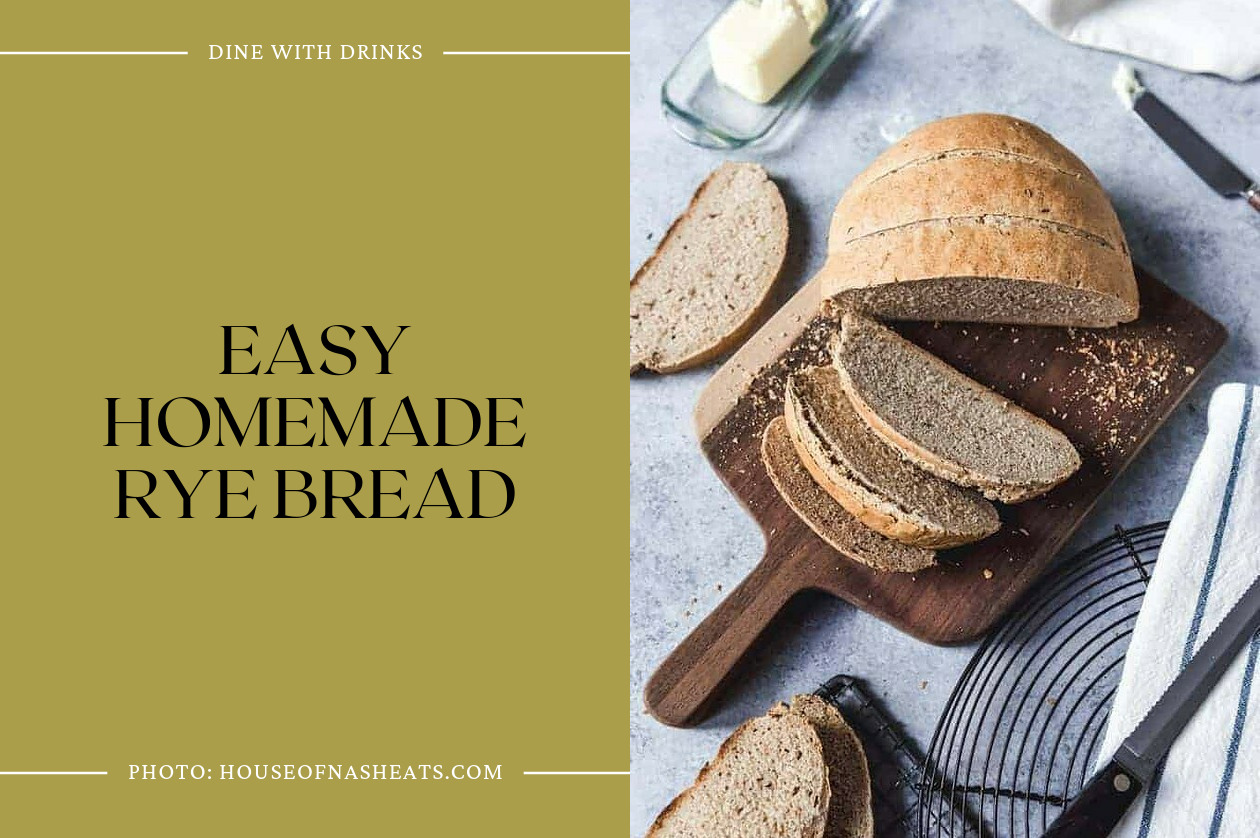 Easy Homemade Rye Bread