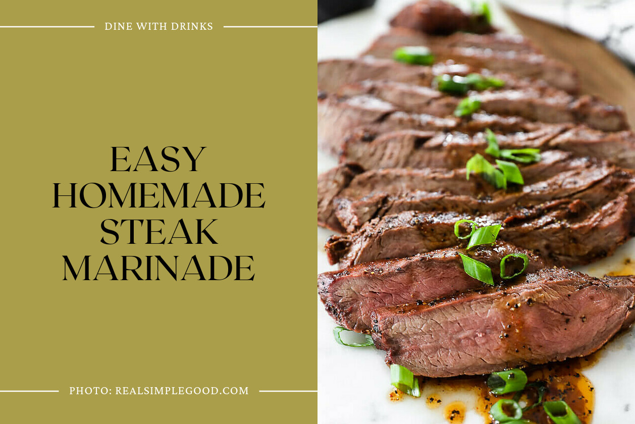 Easy Homemade Steak Marinade