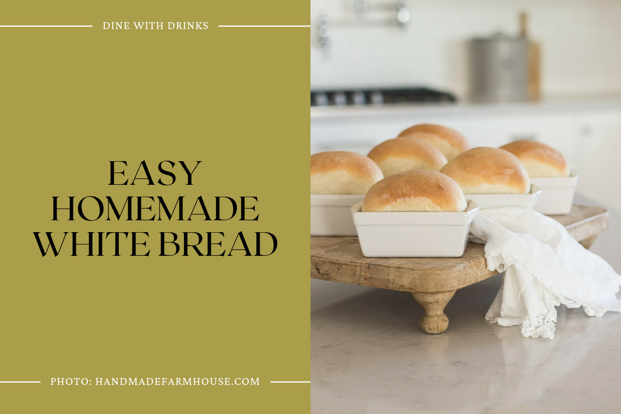 Easy Homemade White Bread