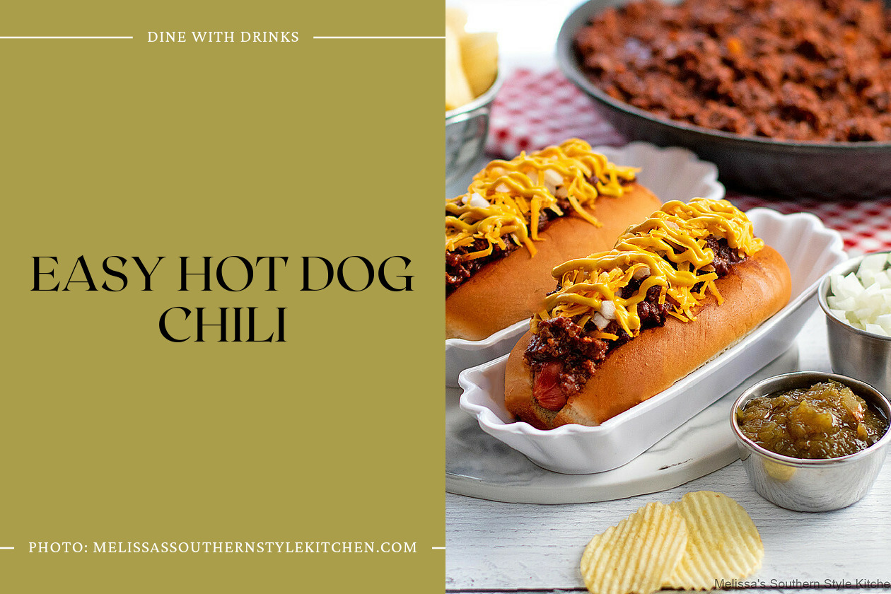 Easy Hot Dog Chili
