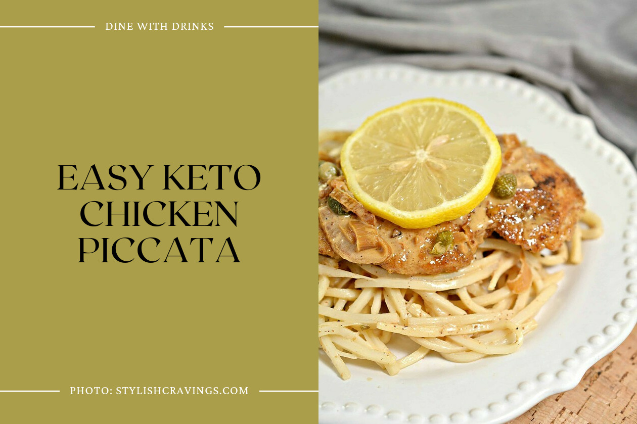 Easy Keto Chicken Piccata