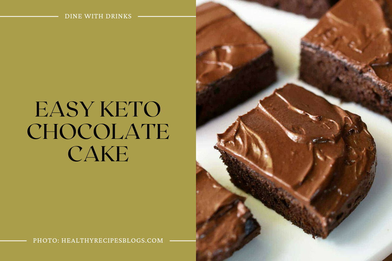 Easy Keto Chocolate Cake