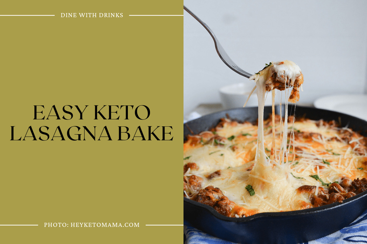 Easy Keto Lasagna Bake