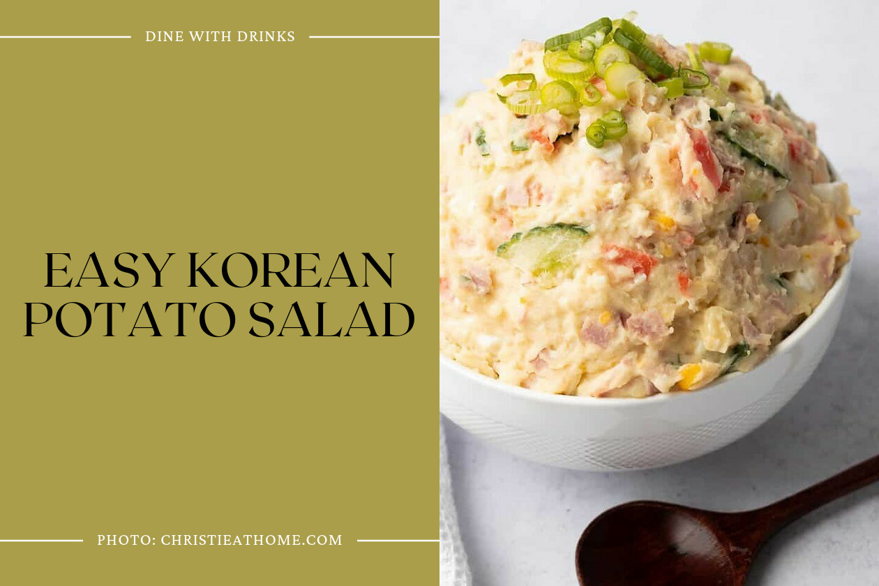 Easy Korean Potato Salad