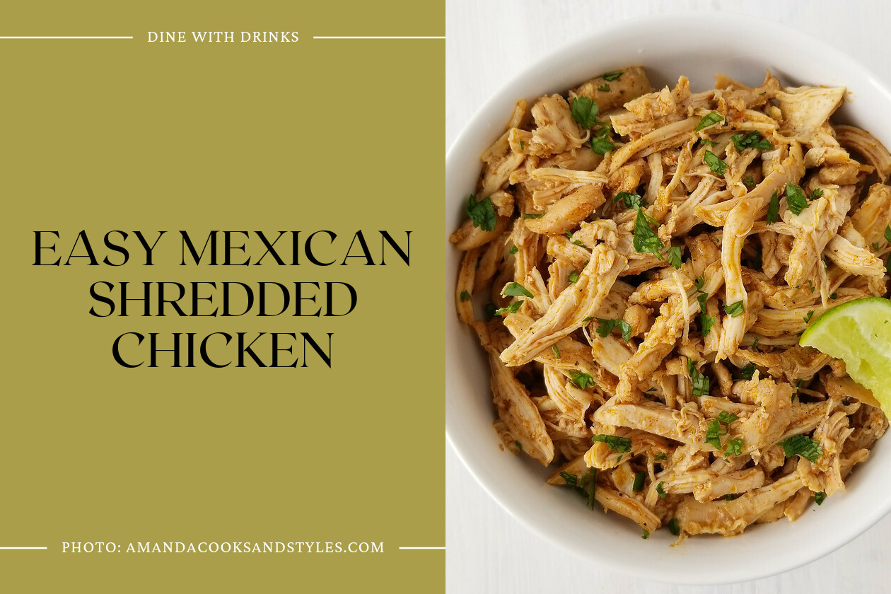Easy Mexican Shredded Chicken