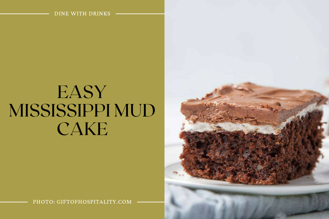 Easy Mississippi Mud Cake