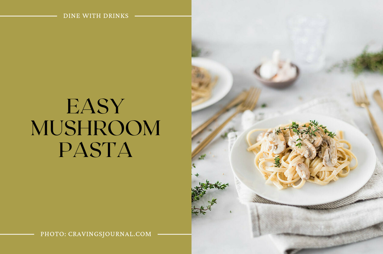 Easy Mushroom Pasta