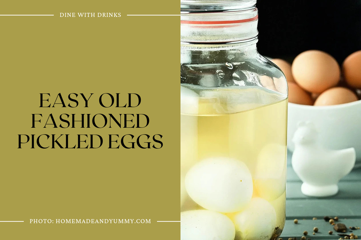 Easy Old Fashioned Pickled Eggs