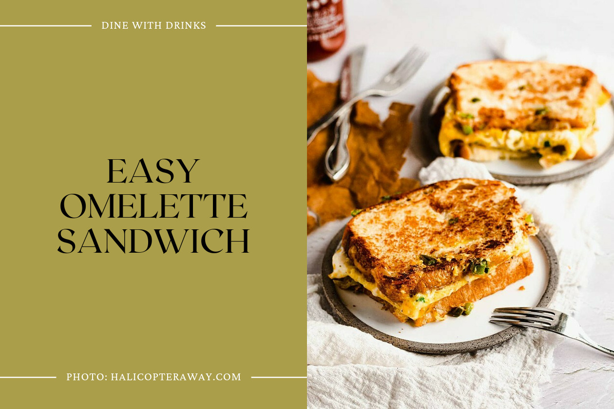 Easy Omelette Sandwich