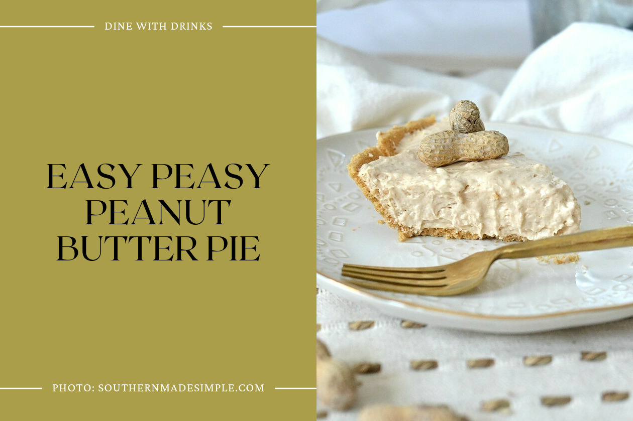Easy Peasy Peanut Butter Pie