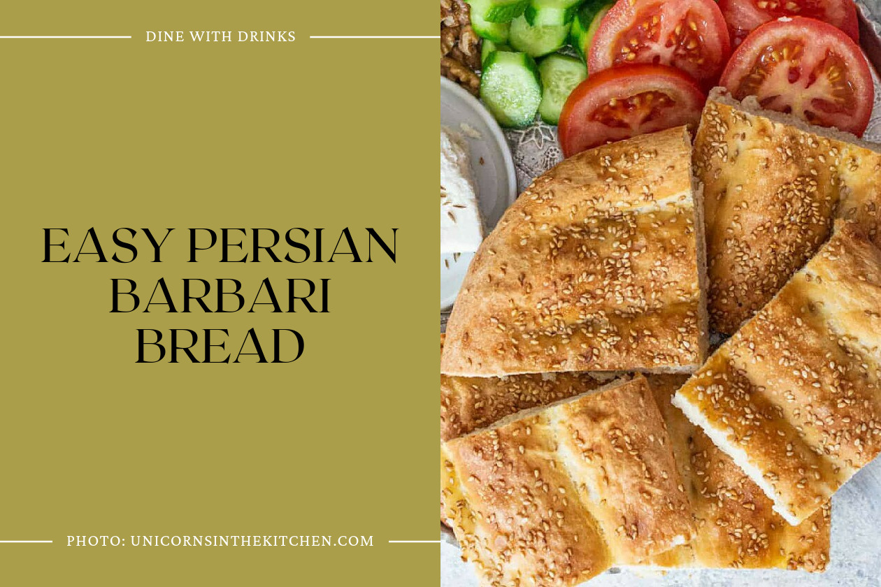 Easy Persian Barbari Bread