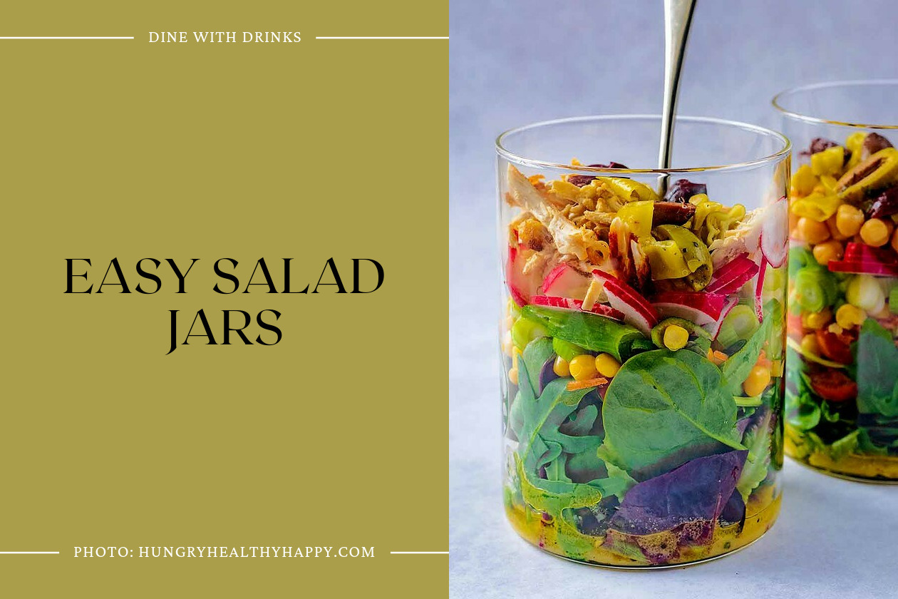 Easy Salad Jars