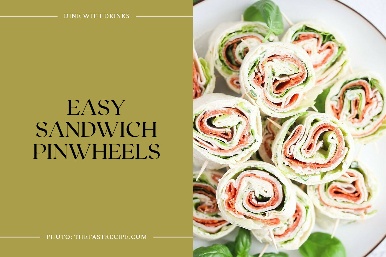 Easy Sandwich Pinwheels