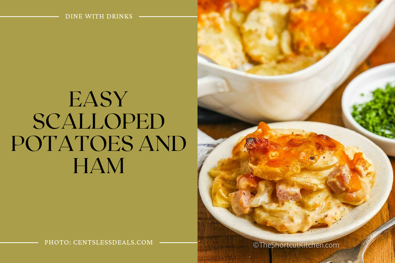 Easy Scalloped Potatoes And Ham