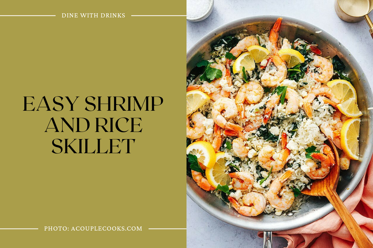 Easy Shrimp And Rice Skillet