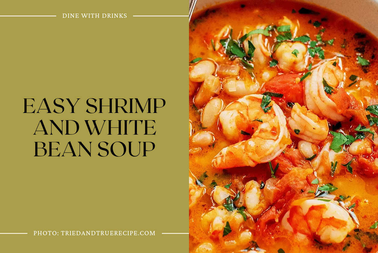 Easy Shrimp And White Bean Soup