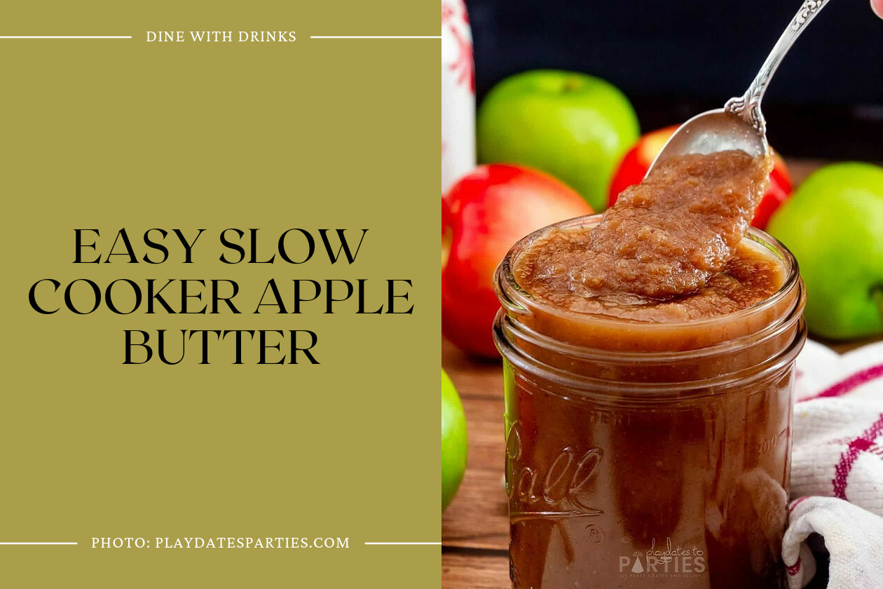 Easy Slow Cooker Apple Butter