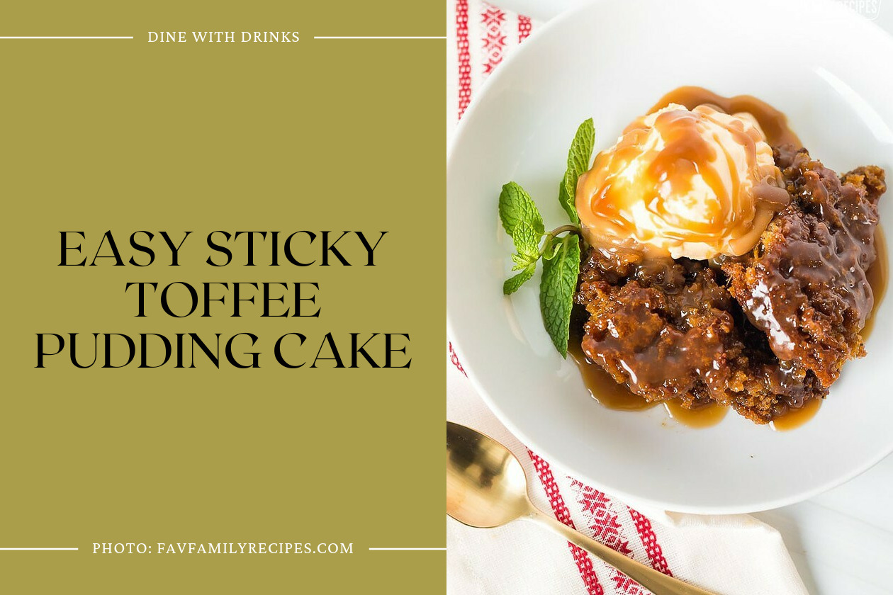 Easy Sticky Toffee Pudding Cake