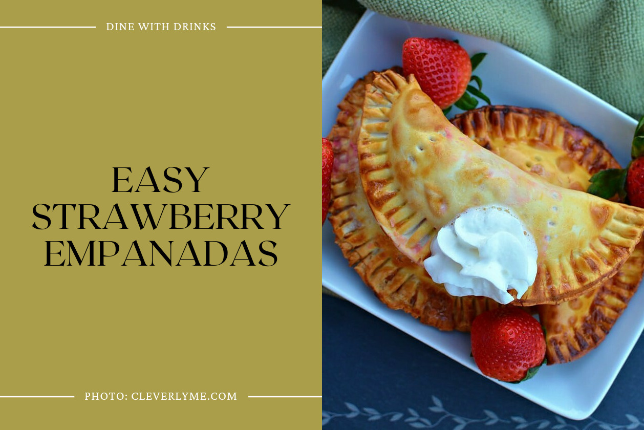 Easy Strawberry Empanadas