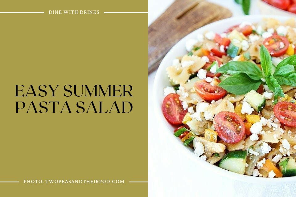 Easy Summer Pasta Salad