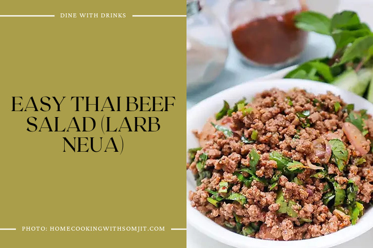 Easy Thai Beef Salad (Larb Neua)