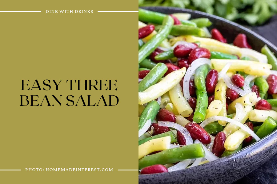 Easy Three Bean Salad