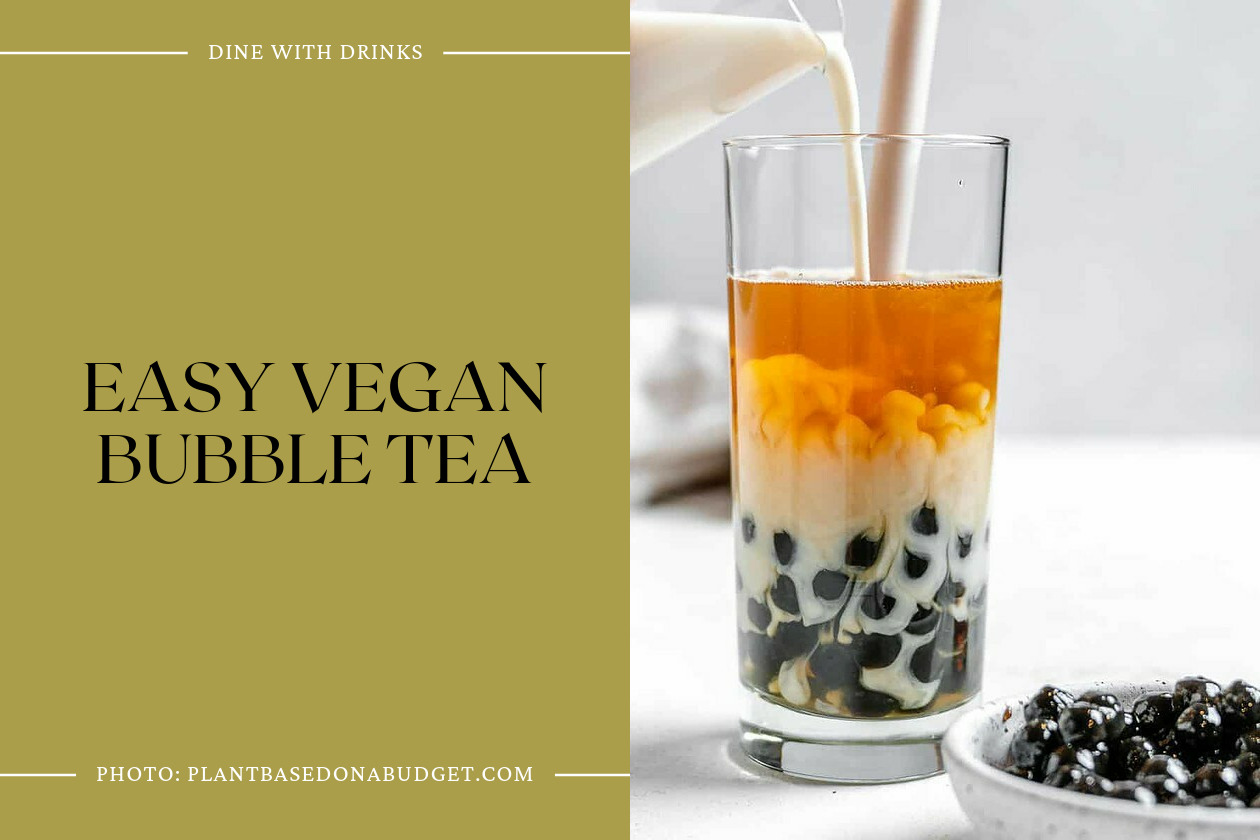 Easy Vegan Bubble Tea
