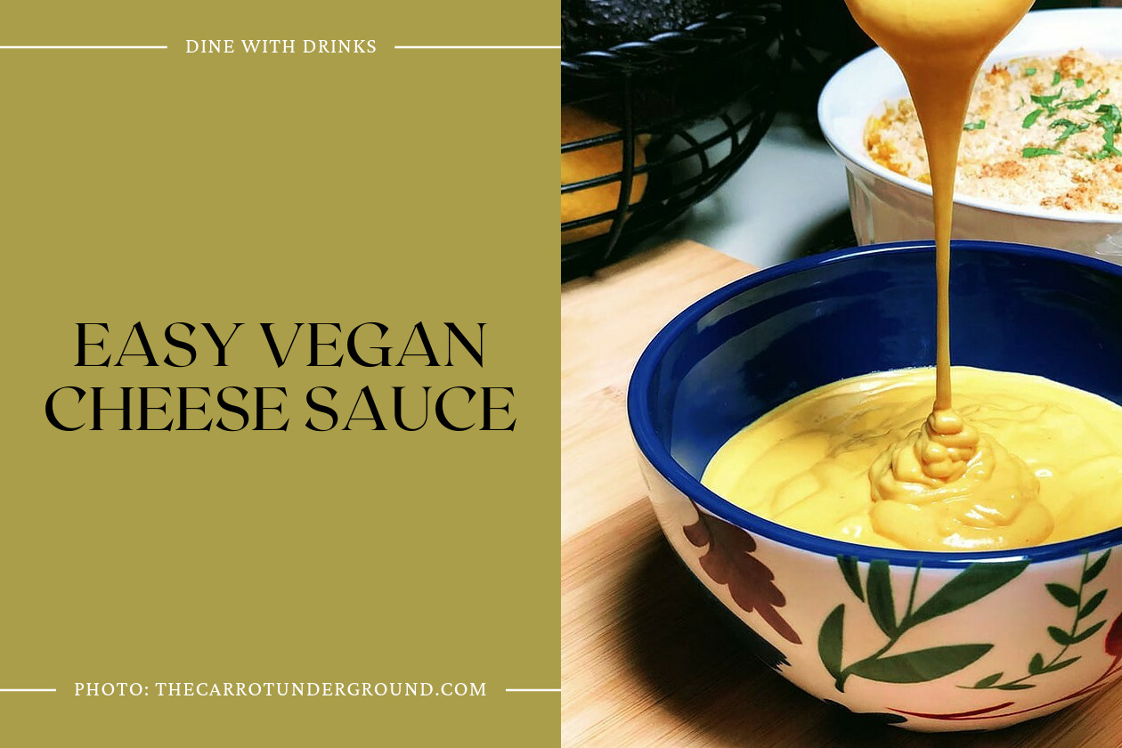 Easy Vegan Cheese Sauce