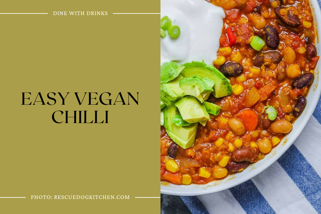 Easy Vegan Chilli