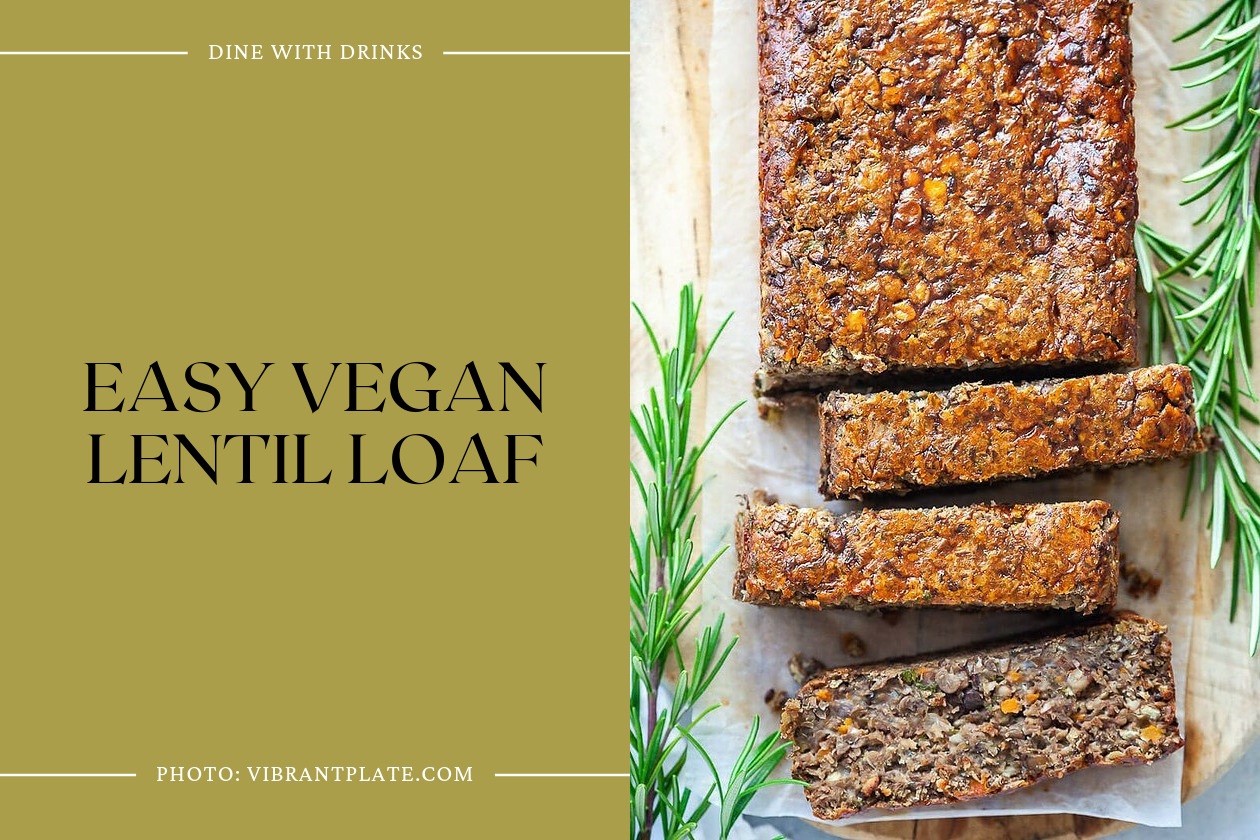 Easy Vegan Lentil Loaf