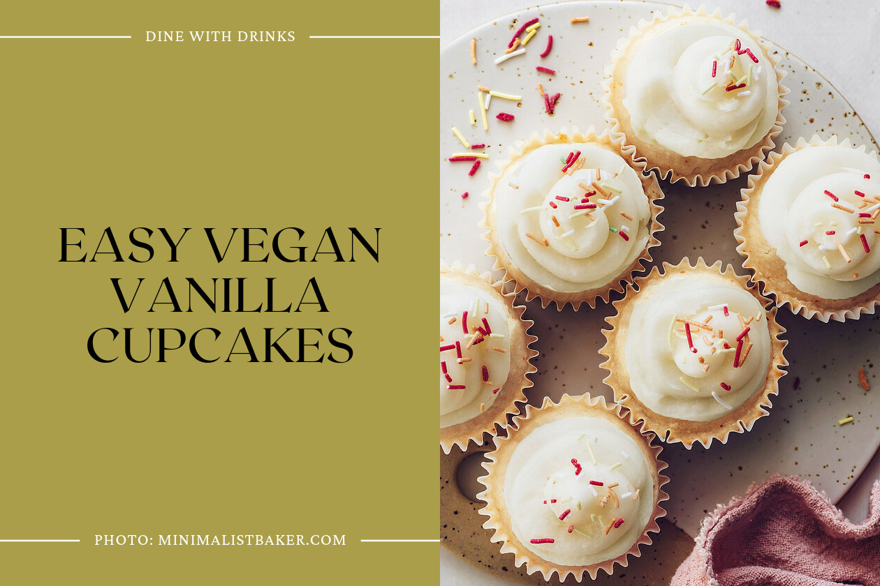 Easy Vegan Vanilla Cupcakes