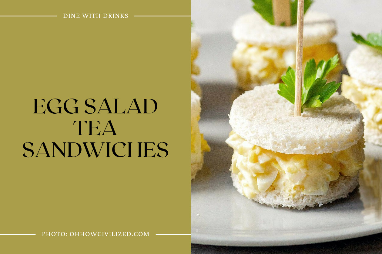 Egg Salad Tea Sandwiches